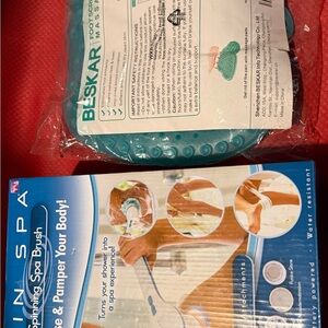 Blue Spinning Spa Brush